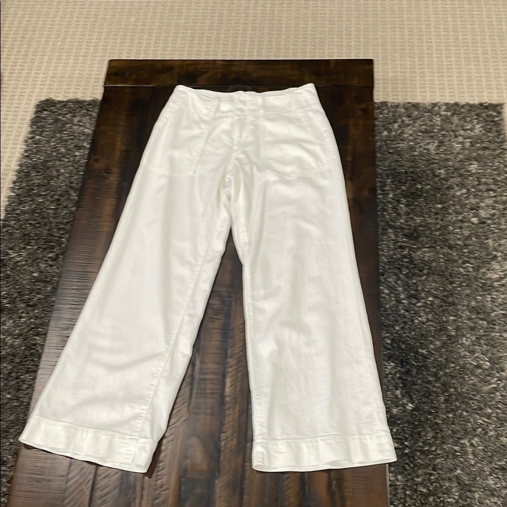 Liverpool Soft Denim wide leg pants. Size 2